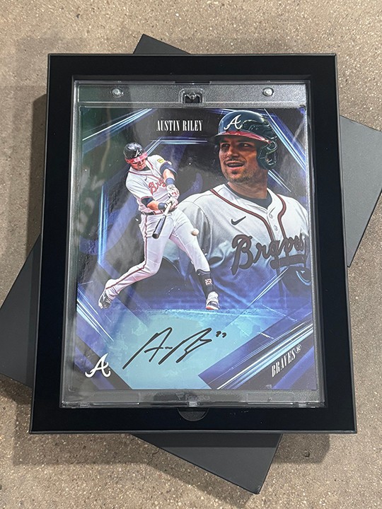 2026 Austin Riley Braves /10 Blue fanatics under wraps emanate MLB