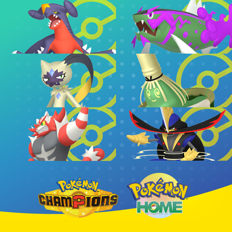 Top 6 Pokemon Team 6IV Shiny Non Champions Home Competitive Legit