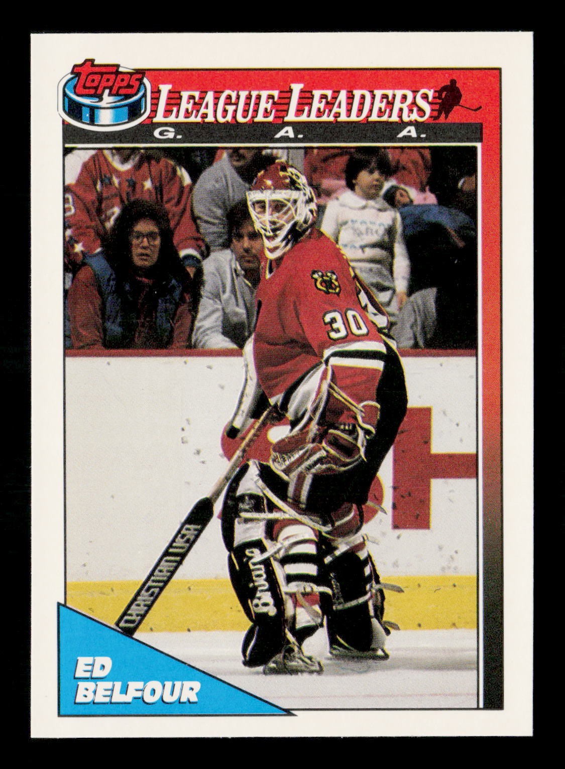 1991-92 Topps #425 Ed Belfour