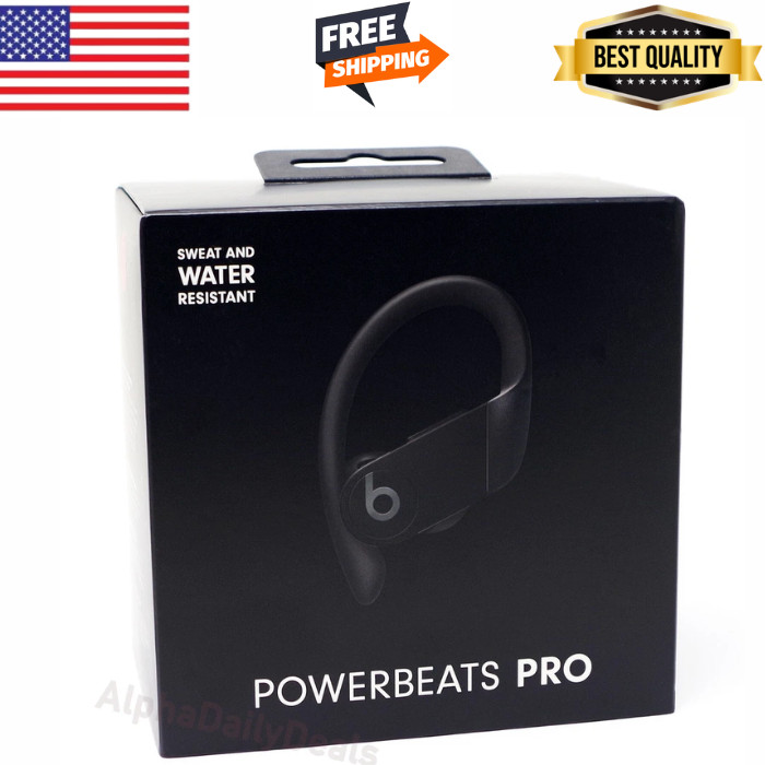 NEW Beats by Dr. Dre Powerbeats Pro Wireless Bluetooth Earbuds Headphones Black NEW Beats by Dr. Dre Powerbeats Pro Wireless Bluetooth Earbuds Headphones Black