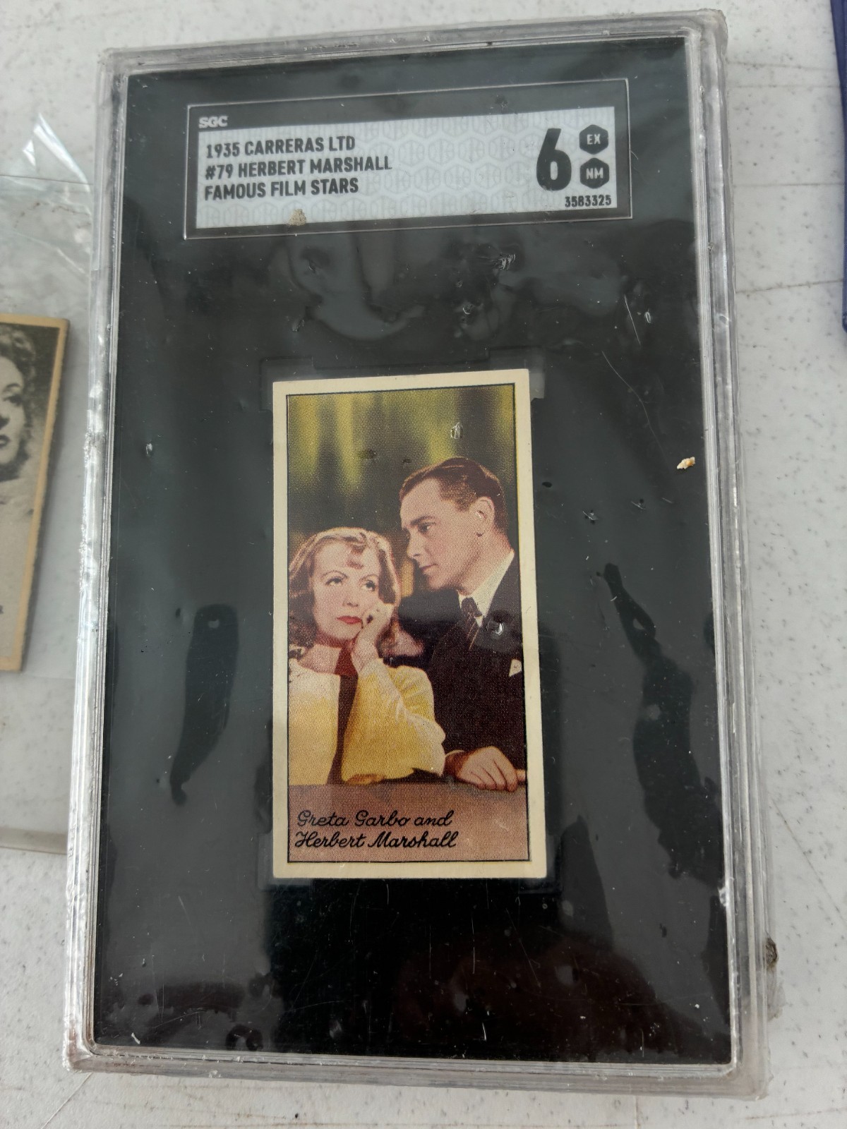 1934 Greta Garbo- Carreras  - Very Nice SGC 6 - $99.99