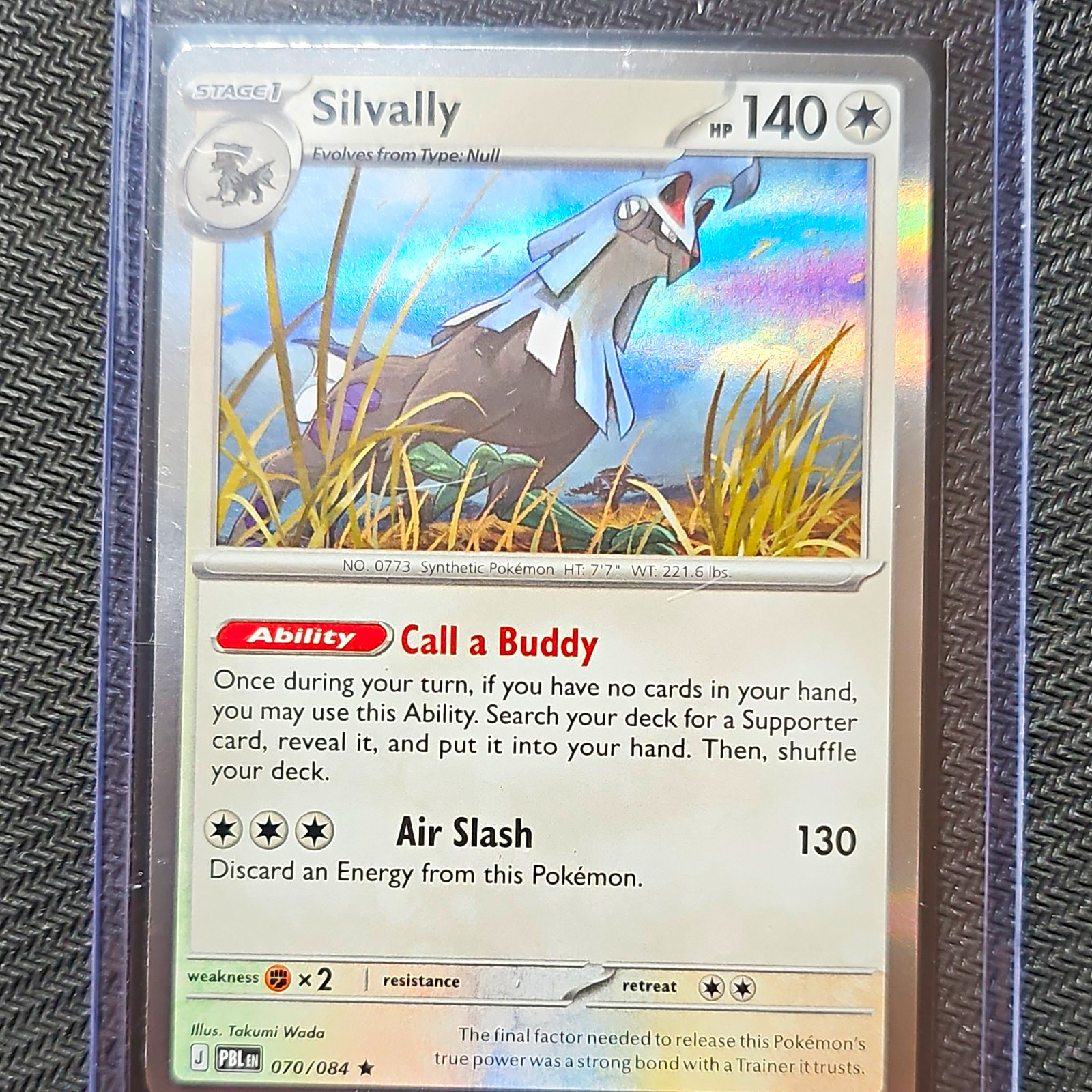Silvally 070/084 Holo Rare - PBL Legendary Battle Deck English Stage 1 HP 140 Silvally 070/084 Holo Rare - PBL Legendary Battle Deck English Stage 1 HP 140