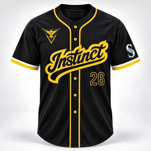 HOT 2026 Mariners Pokemon Go Night Jersey ALL SIZE S-5XL