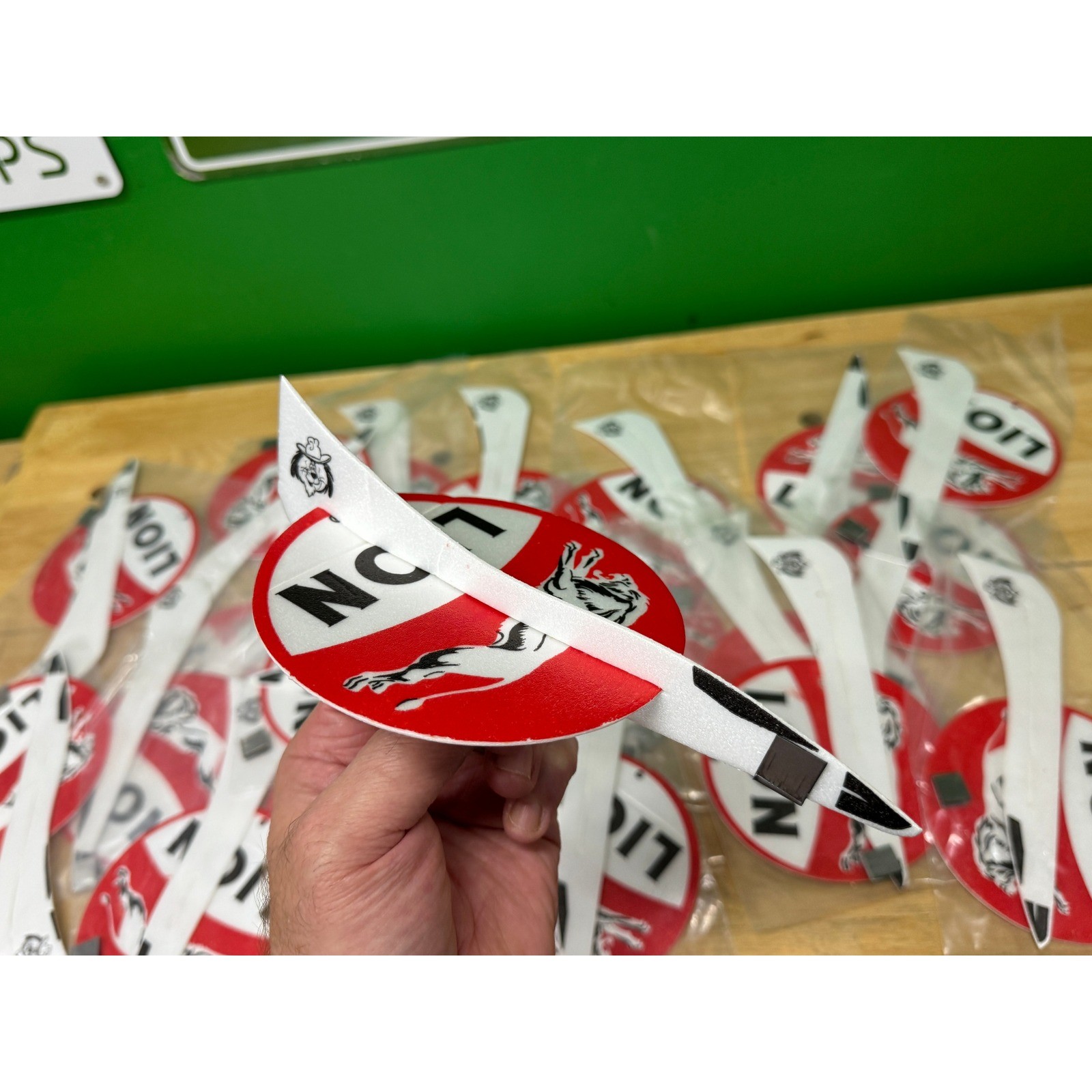 Lion Oil Petroleum Vintage Foam Glider Promo Airplanes Lot of 20