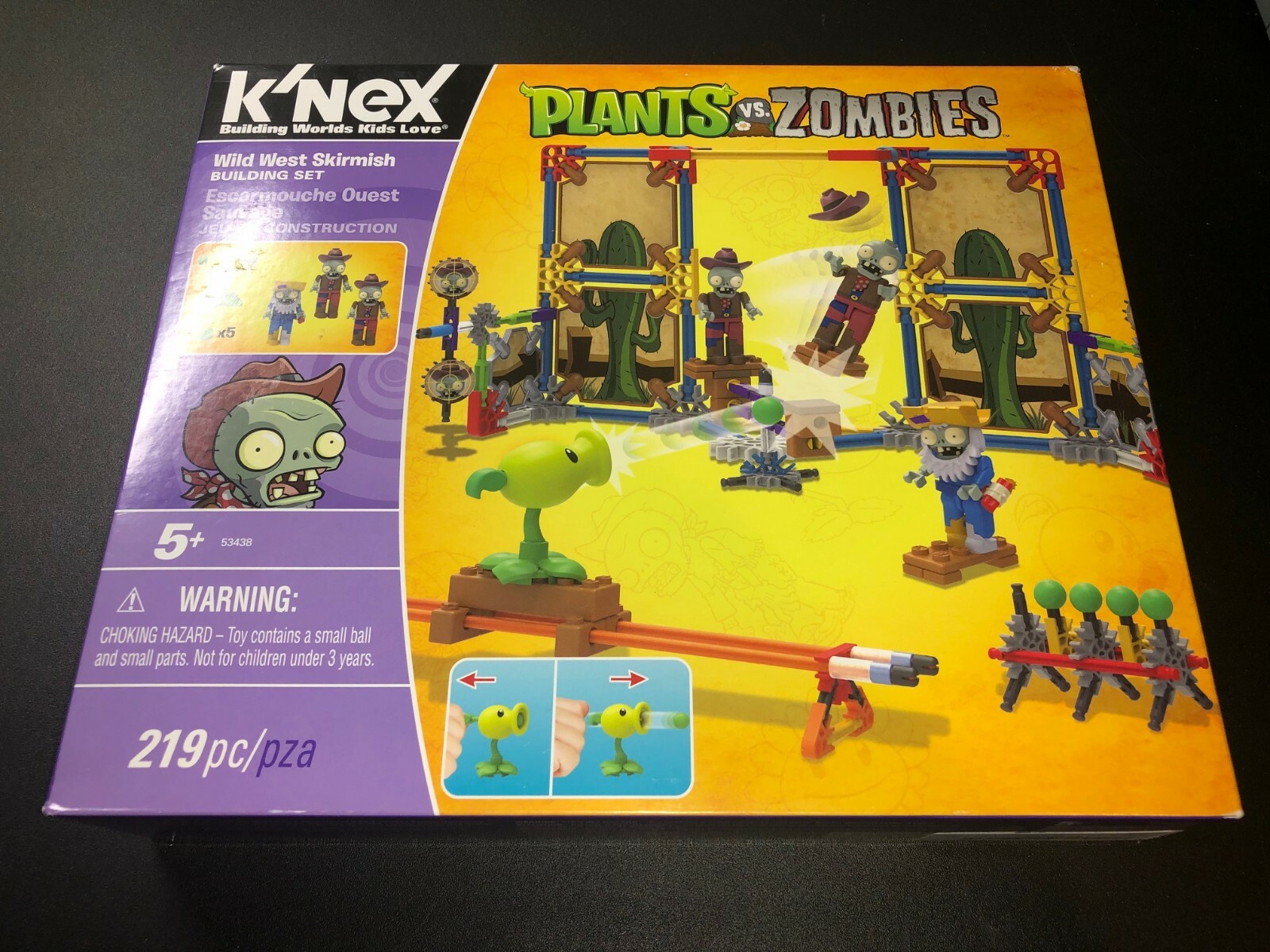 K\'NEX Plants vs Zombies Wild West Skirmish Building🔥Out of Print🔥Blocks Age 5+