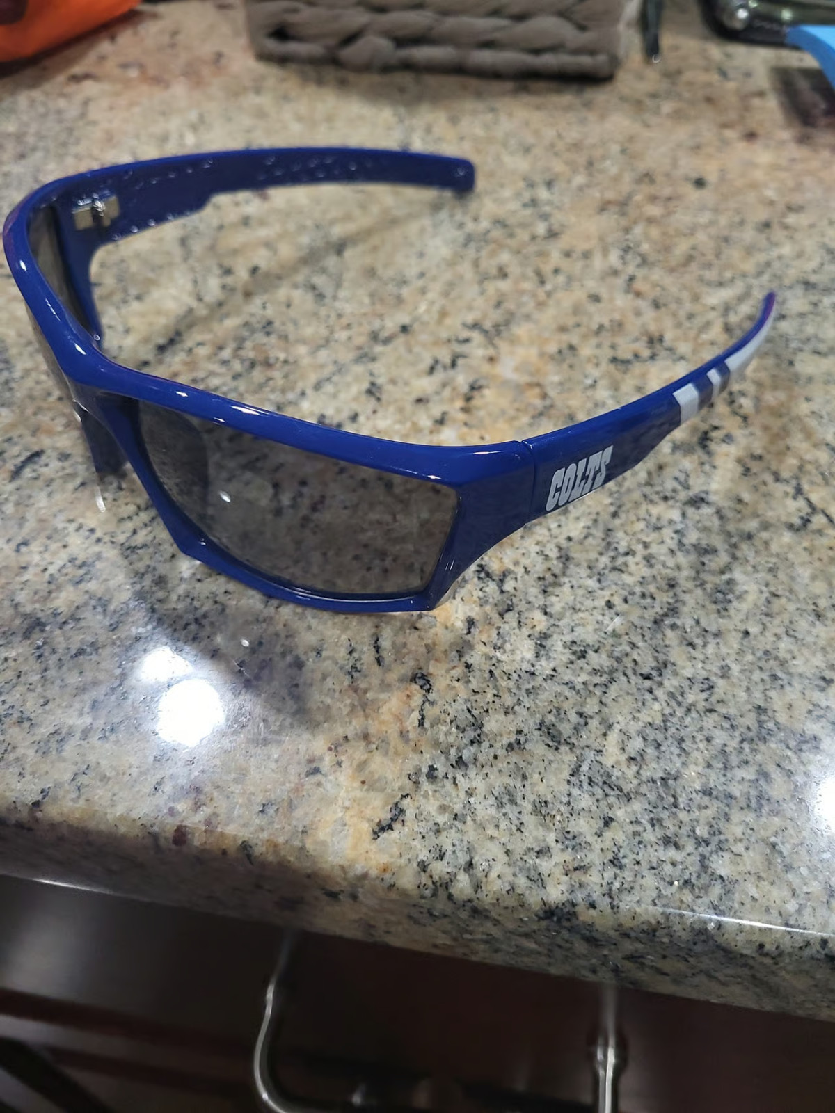 NFL Indianapolis Colts Edge Wrap Polarized Sunglasses