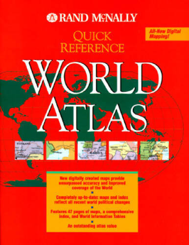 Rand McNally Quick Reference World Atlas (World Atlas / Quic - VERY GOOD Rand McNally Quick Reference World Atlas (World Atlas / Quic - VERY GOOD