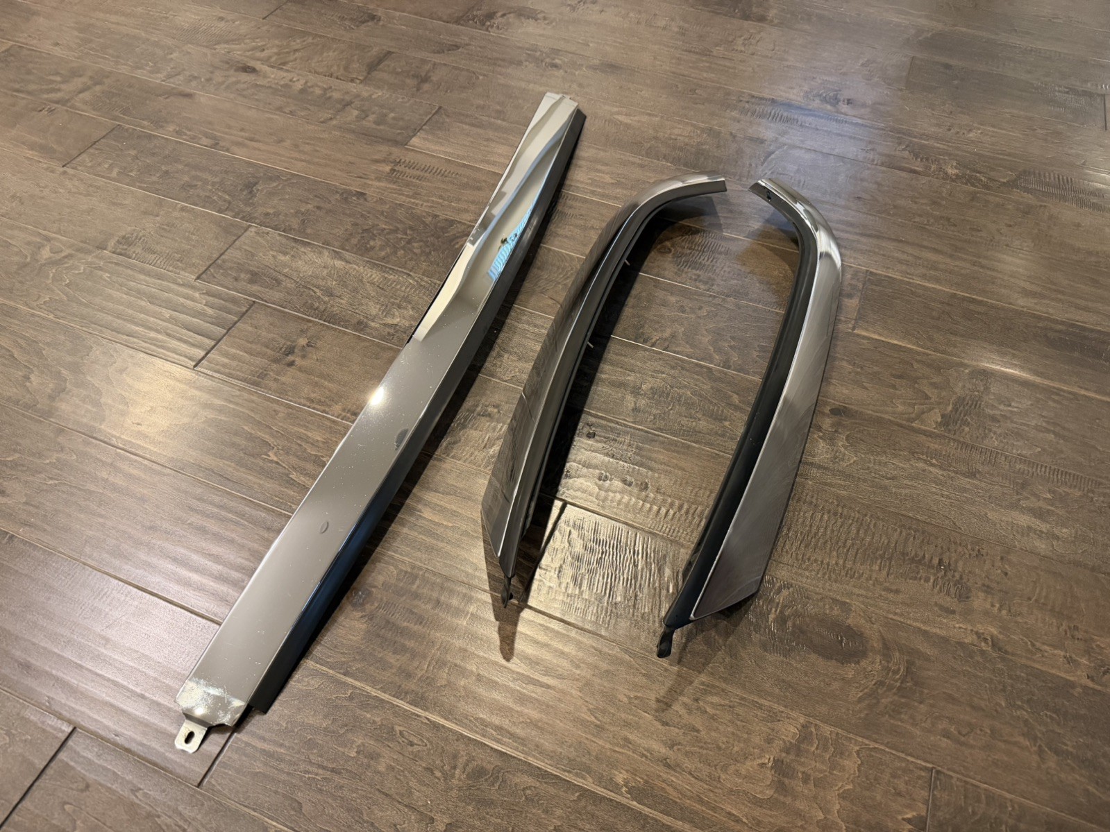 2002 Ford Thunderbird Windshield Pillar Chrome Trim Bezel Set, Exterior OEM