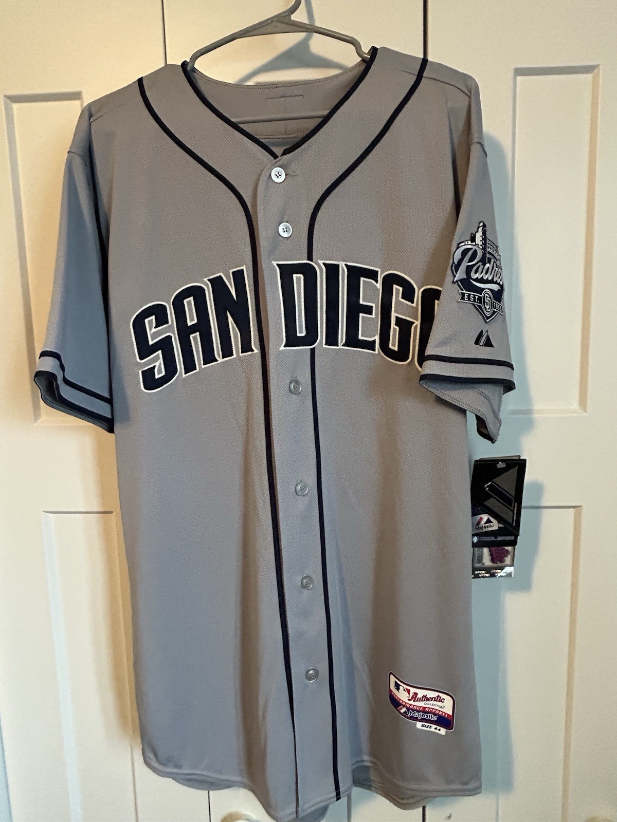 San Diego Padres 2014 Road Jersey #38 Tyson Ross RARE NWT Majestic Cool Base 44