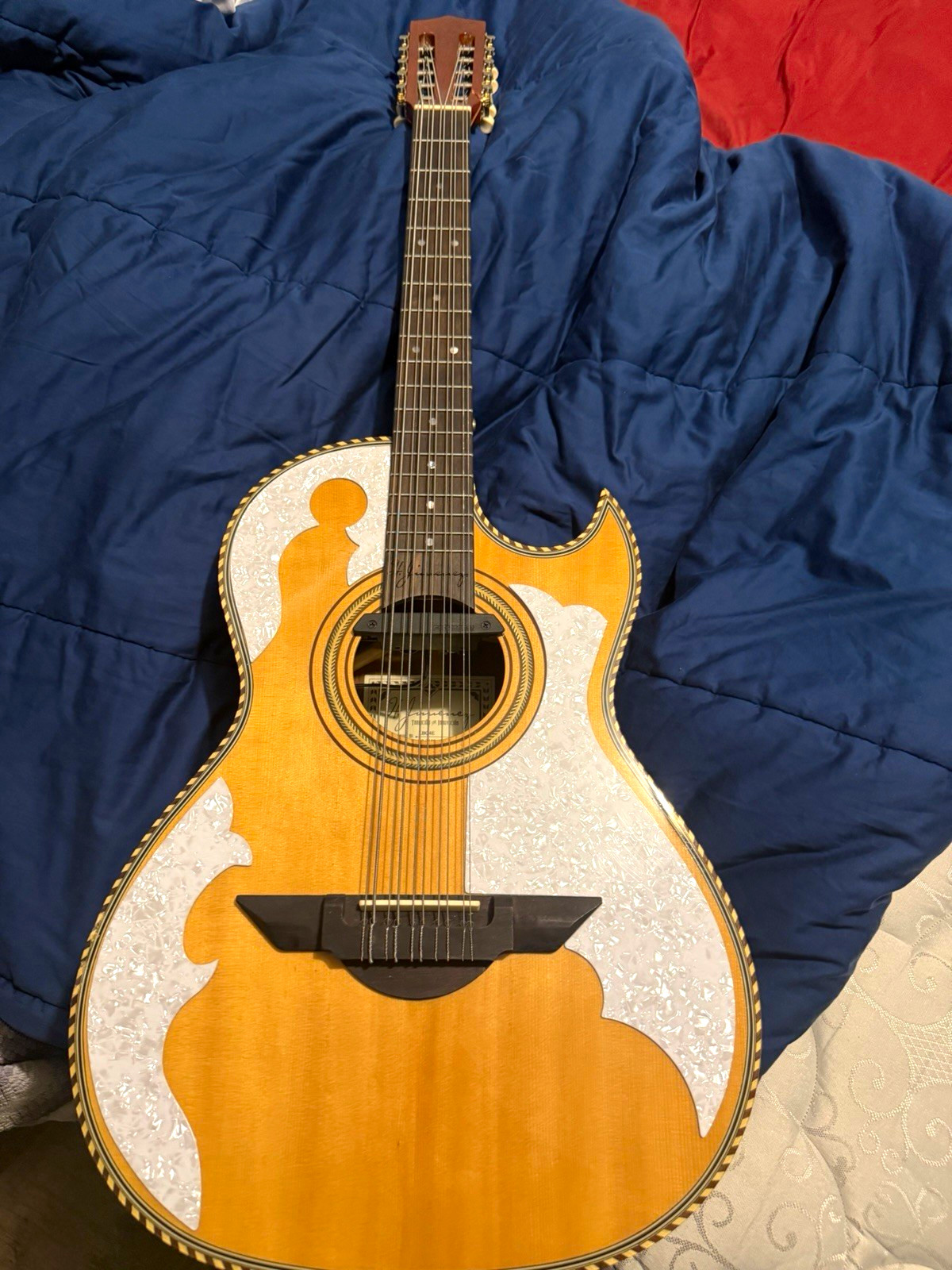 H. Jimenez Bajo Quinto with case H. Jimenez Bajo Quinto with case