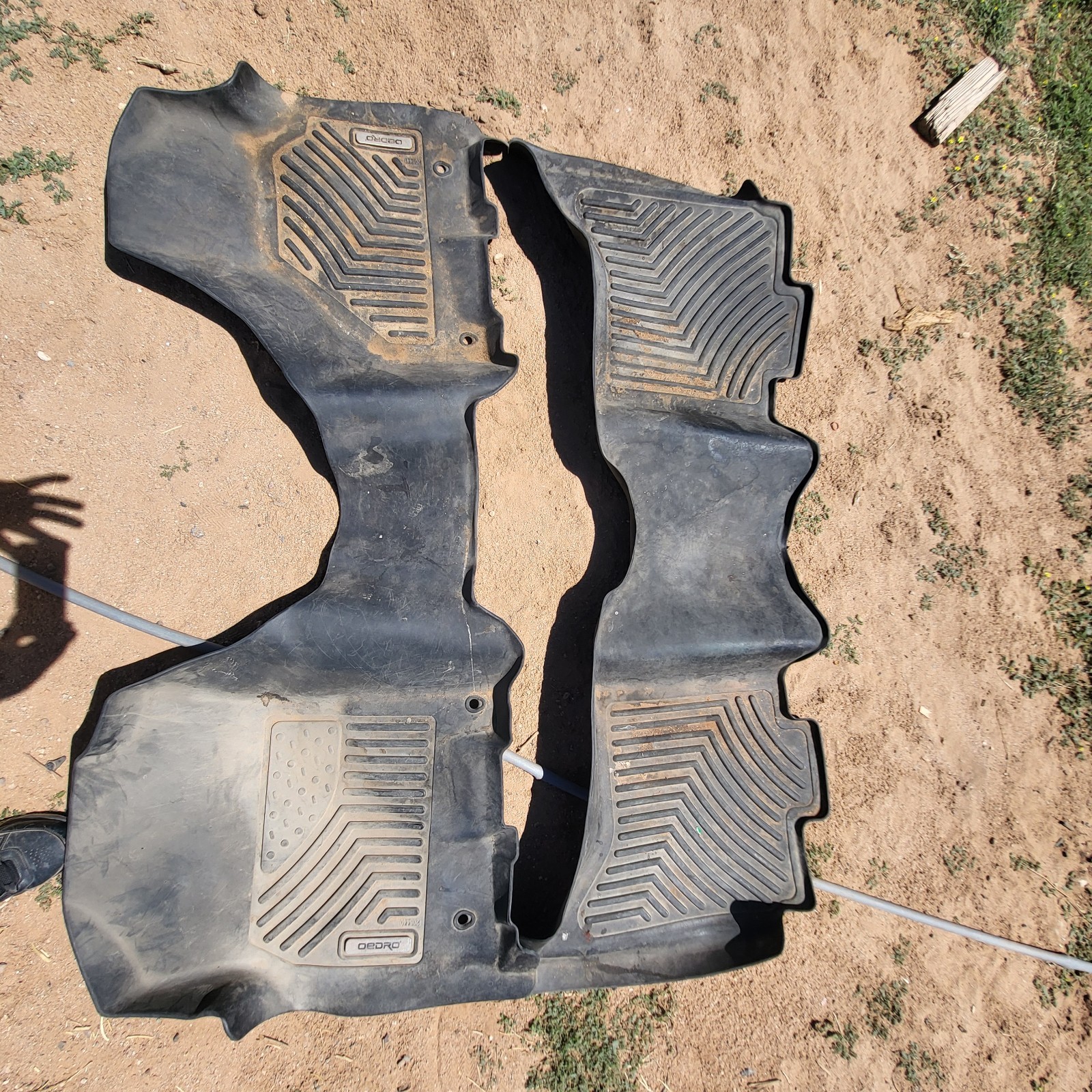 2019 Ram 1500 Classic Oedro Floor Mats Used  Full Size Front And Back Wont Last