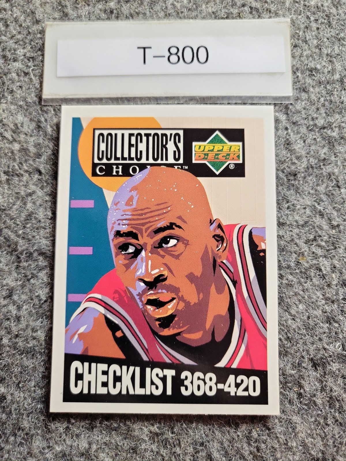 1994-95 Upper Deck Collector\'s Choice - Checklist Michael Jordan #420 1994-95 Upper Deck Collector\'s Choice - Checklist Michael Jordan #420