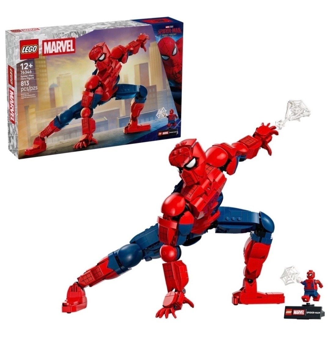 LEGO Marvel 76346 Spider-Man Hero Figure Buildable Set 813 pcs Ages 12+