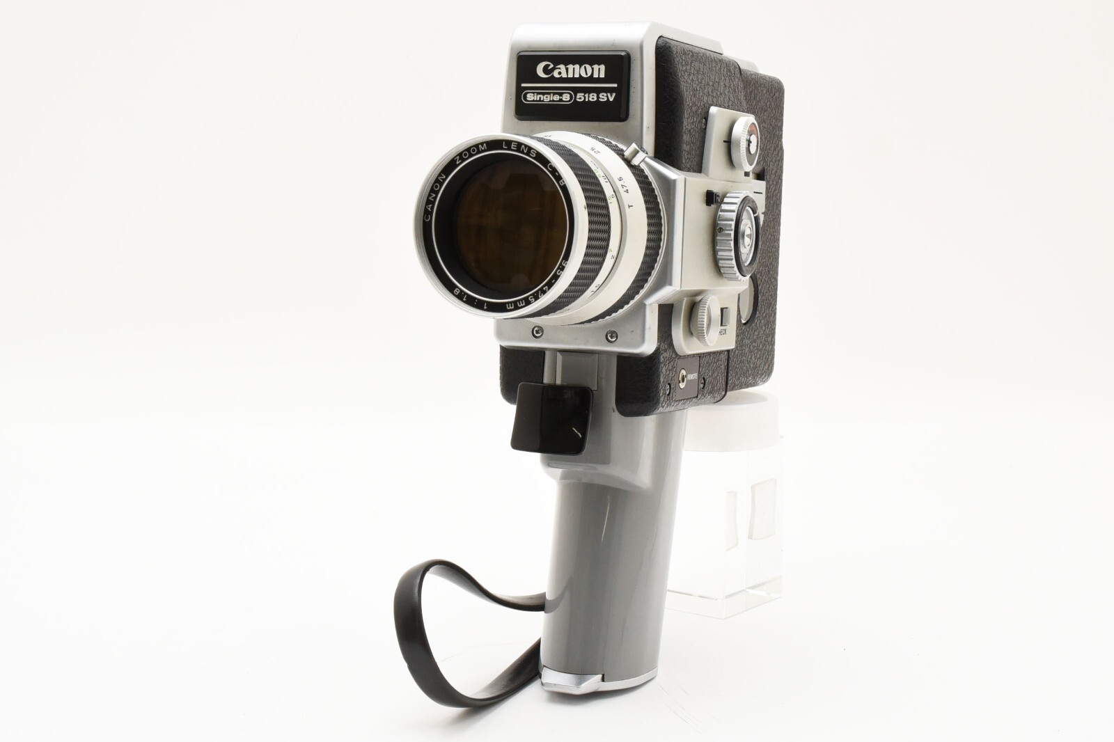 [US 1-Yr Warranty] Canon 518 SV w/Strap Single 8 Movie 8mm Film Camera JAPAN