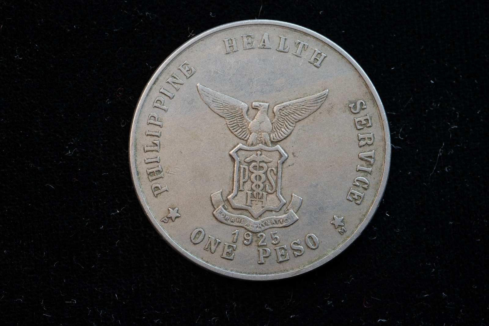 1925 Philippines Culion Leper Colony One Peso in Excellent Condition