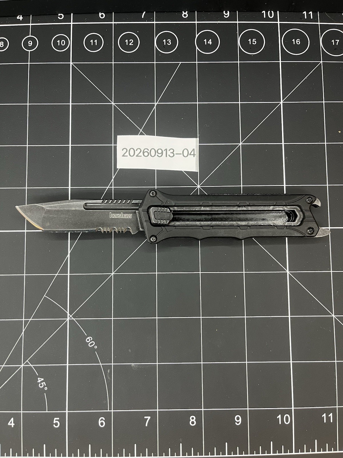 Kershaw Interstellar Pocket Knife Combo Edge Blade Bottle Opener Kershaw Interstellar Pocket Knife Combo Edge Blade Bottle Opener
