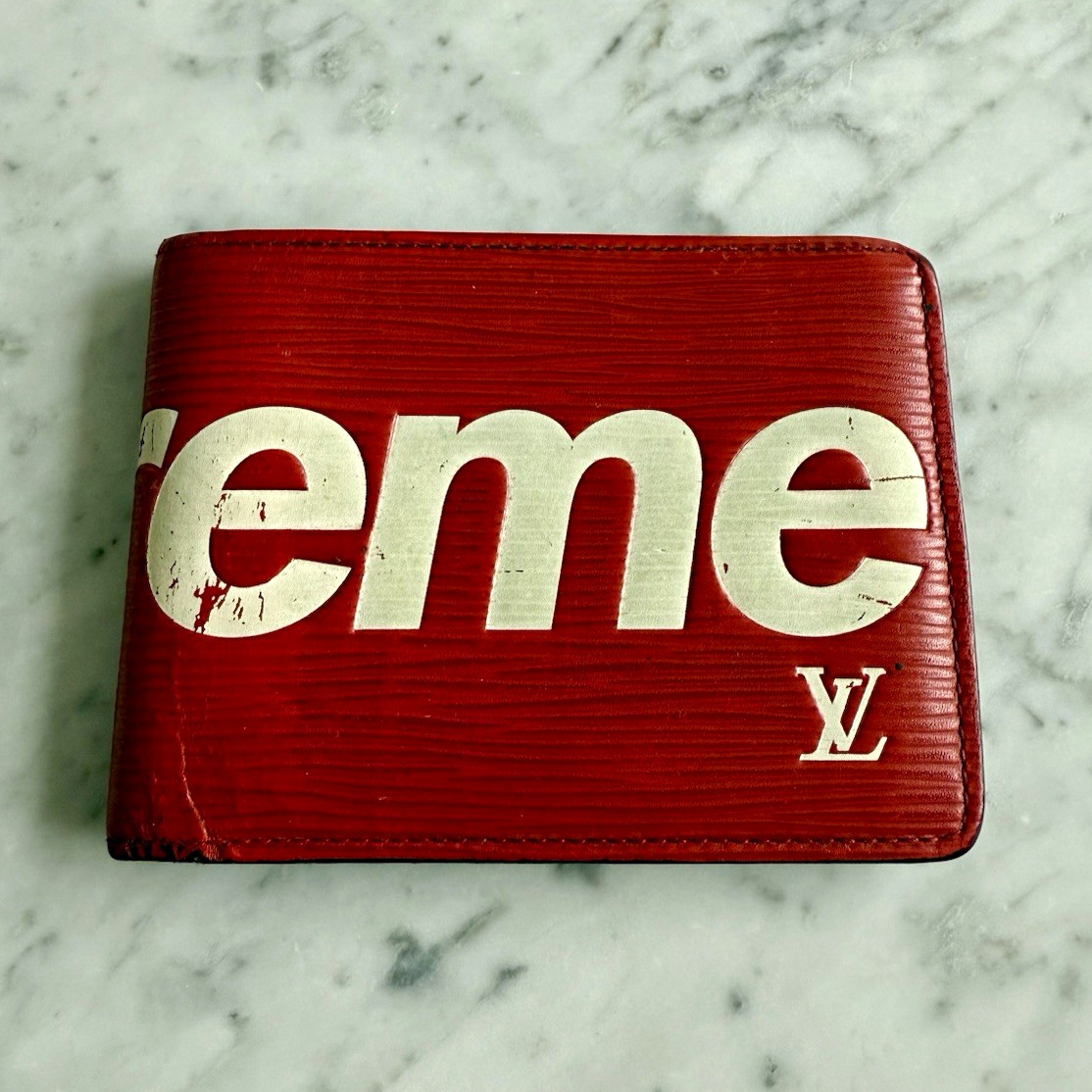 RARE Louis Vuitton x Supreme Bifold Wallet
