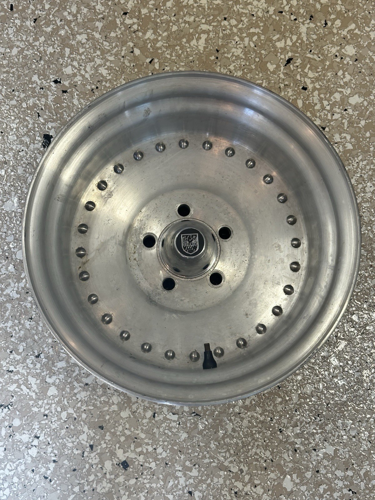 Pair Vintage 1980s Center Line Drag Wheels 15x9 5x4.5 Deep Dish Aluminum