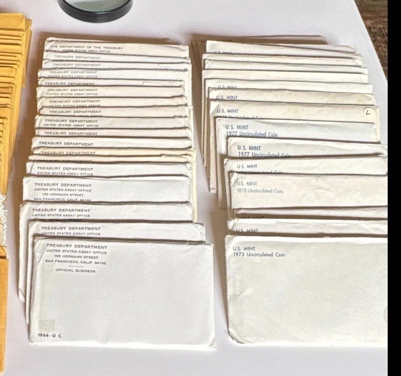 US Uncirculated Mint Sets in Original Envelopes (PICK YOUR YEAR)
