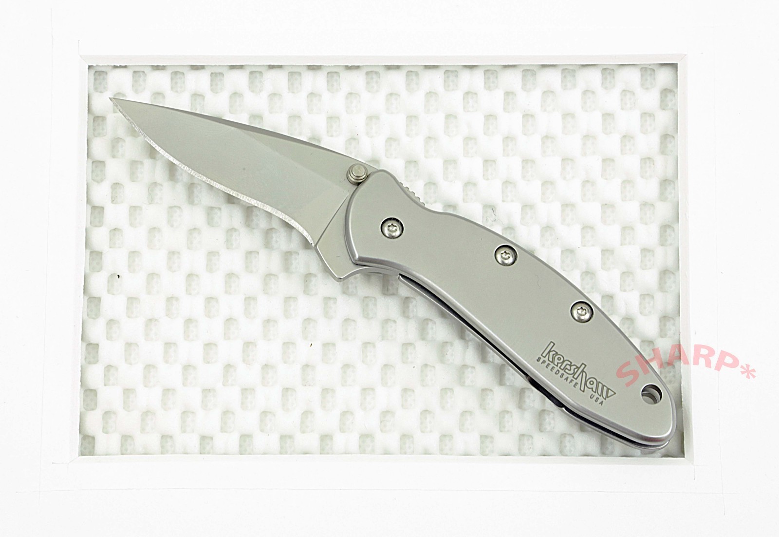 1600 Kershaw Chive Knife plain Blade 1.9 1600 Kershaw Chive Knife plain Blade 1.9