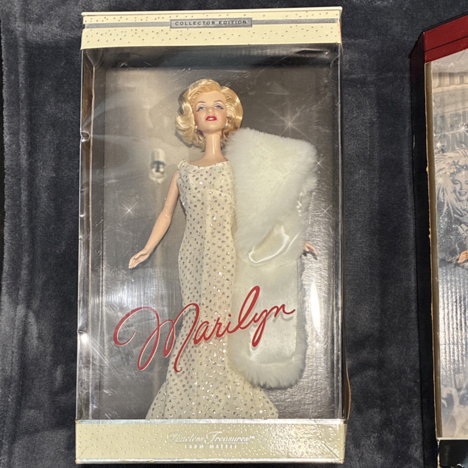 Mattel Marilyn Monroe Collector Doll Hollywood Legends Gentlemen Prefer Blondes