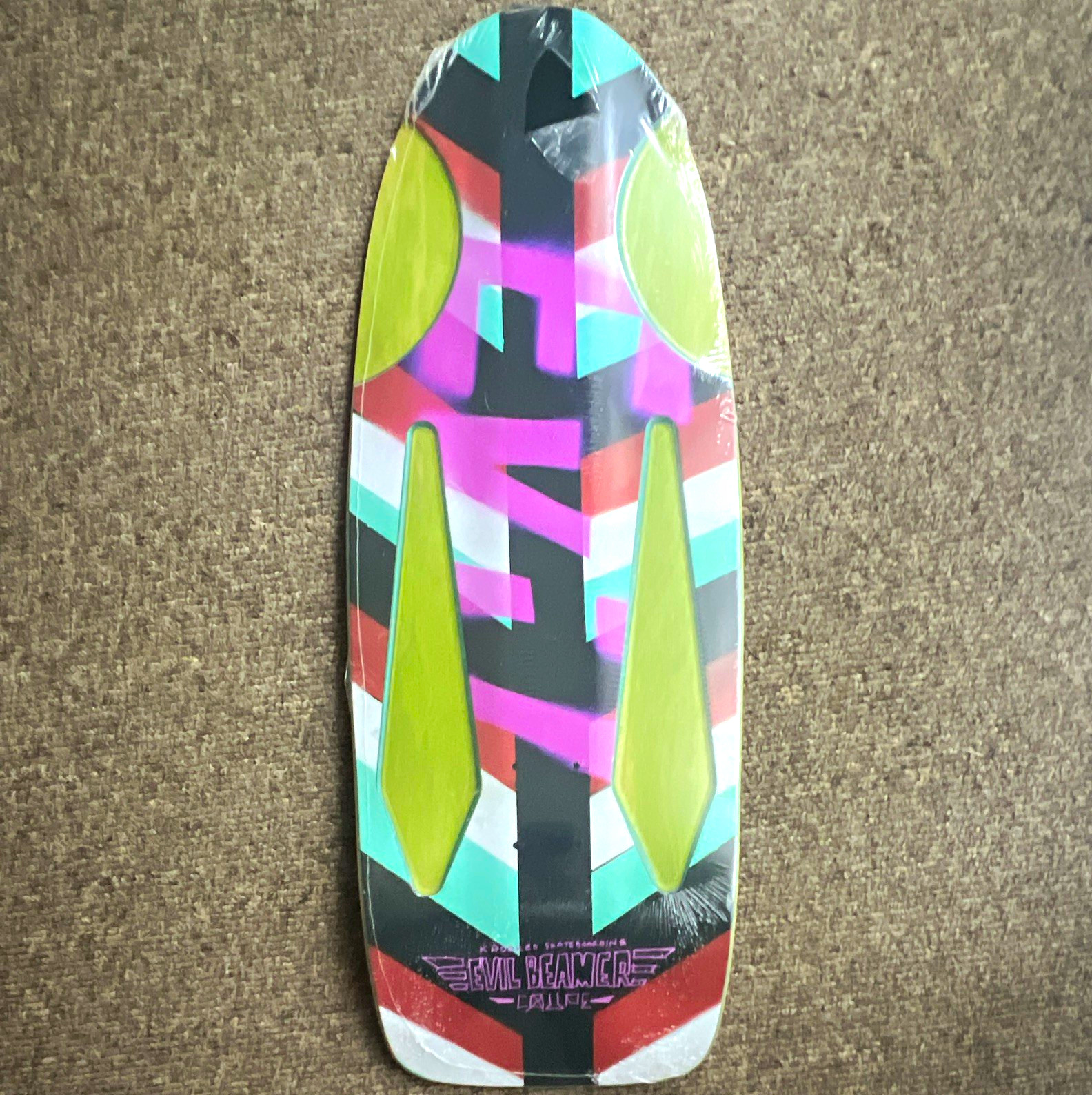 Krooked Evil Beamer Coupe Skateboard Deck Evil Beamer Graphic Krooked Evil Beamer Coupe Skateboard Deck Evil Beamer Graphic