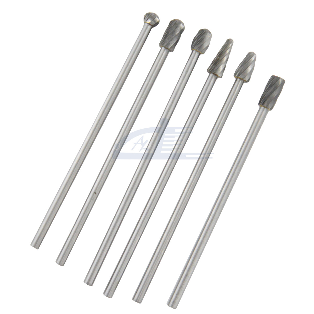 6pcs 10mm Rotary Aluminum Cut Burr 6mm 1/4\