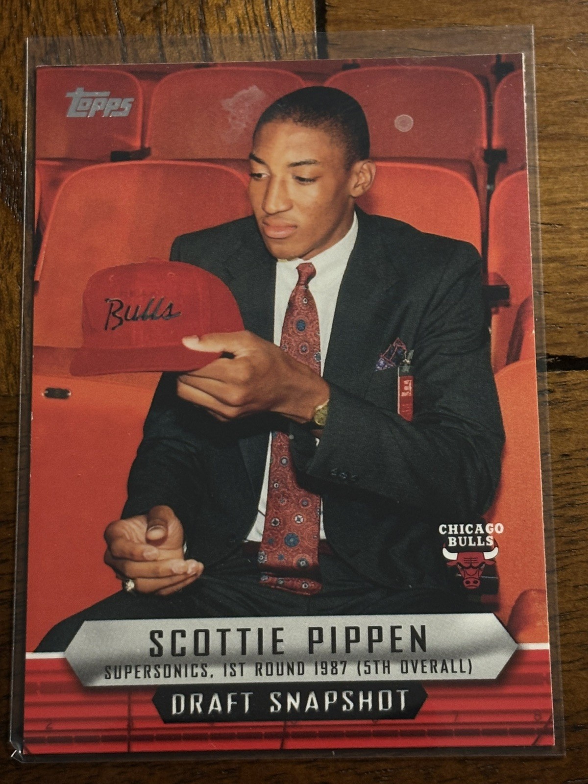 2009-10 Topps - Draft Snapshot Scottie Pippen #DS-SP 2009-10 Topps - Draft Snapshot Scottie Pippen #DS-SP