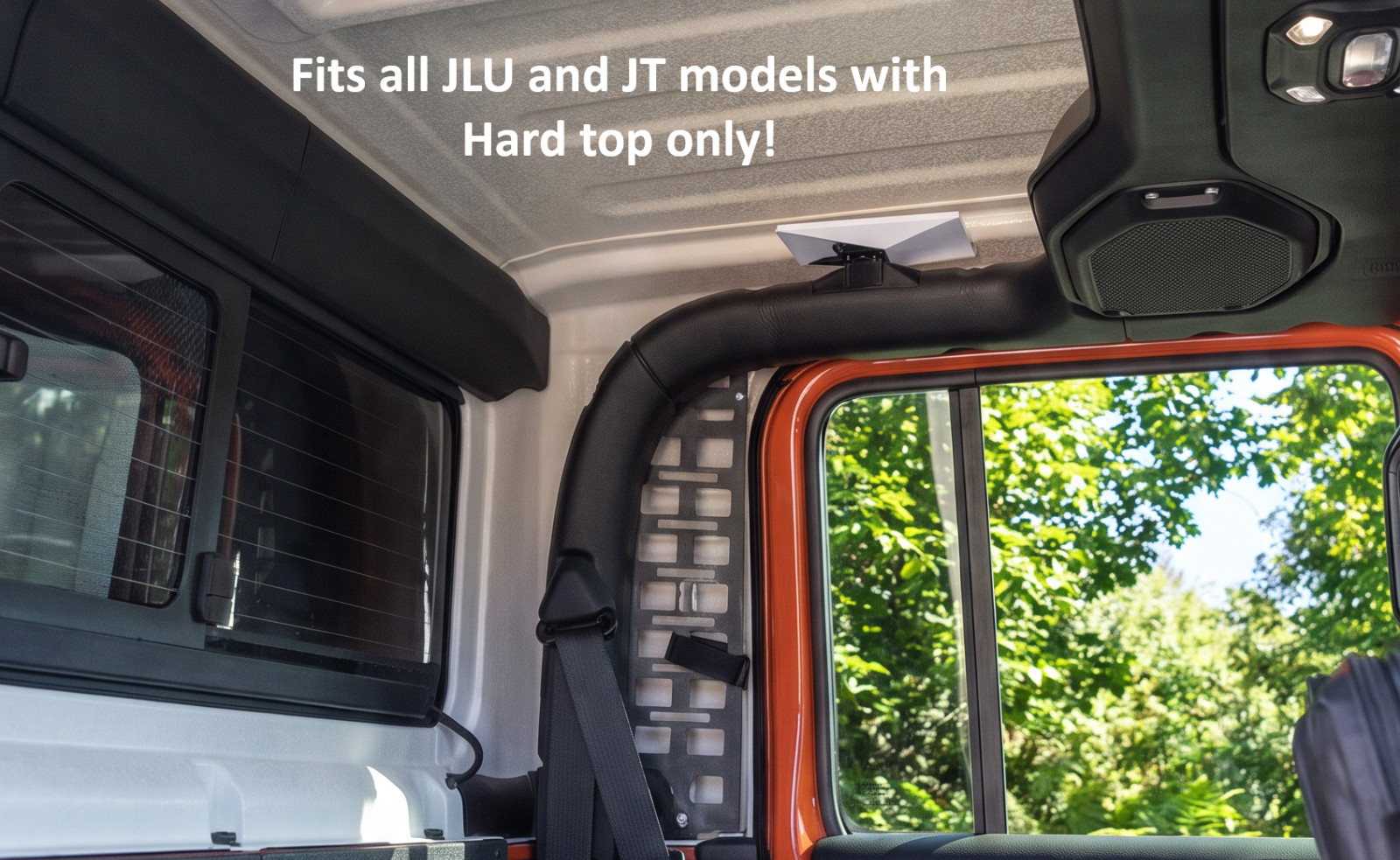 Starlink Mini Roll Bar Mount for Jeep Wrangler JLU & Gladiator JT HardTop Only