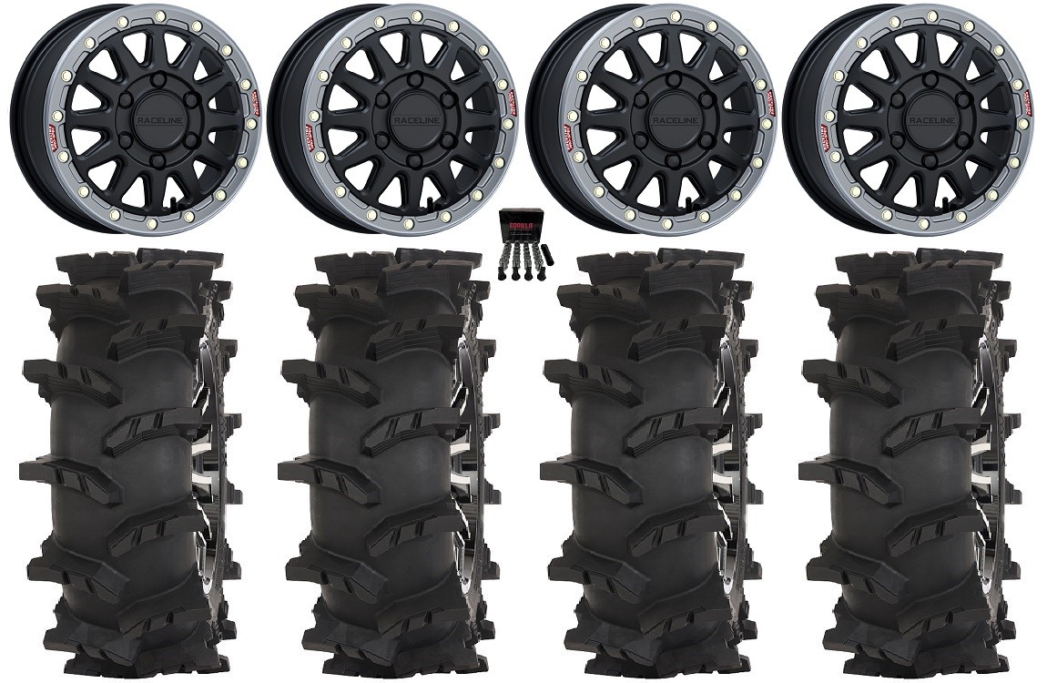 Raceline Alpha Bdlk 15x6.5 Wheels Gm 33\