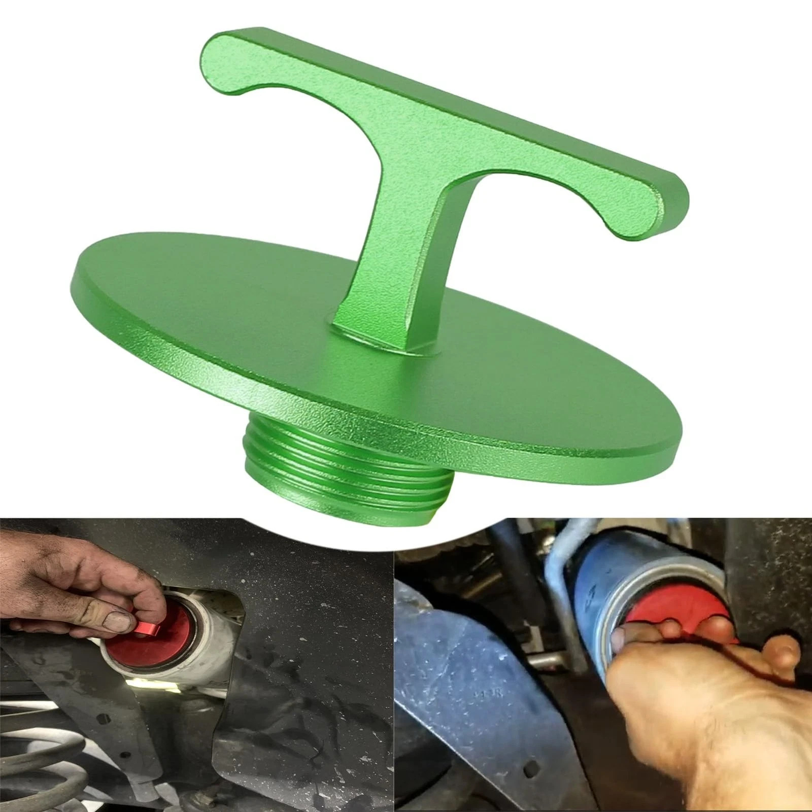 Aluminum Oil Filter Plug Tool for Ram 2500–5500 5.7L–6.7L Cummins Diesel Aluminum Oil Filter Plug Tool for Ram 2500–5500 5.7L–6.7L Cummins Diesel