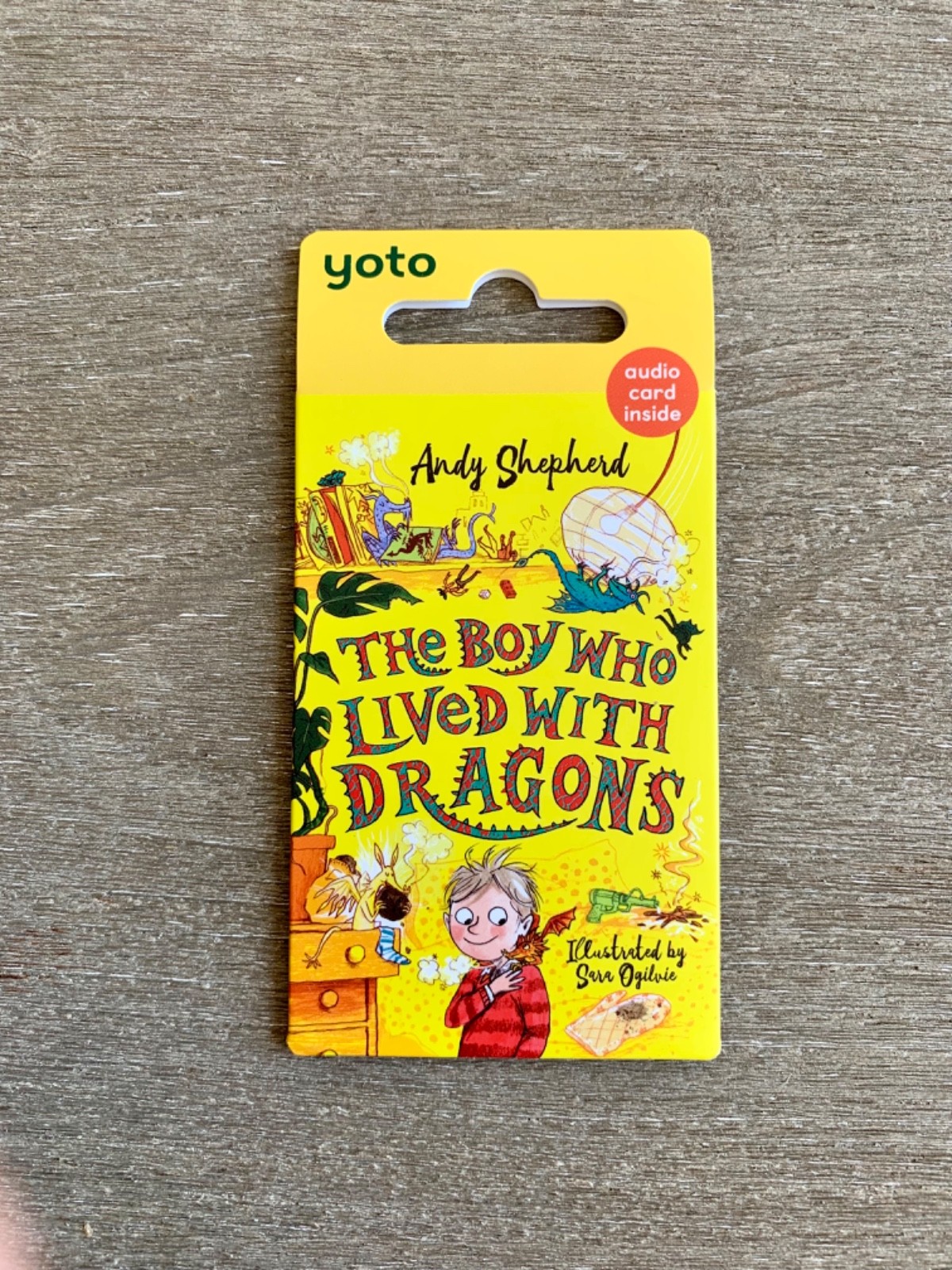Yoto Card The Boy Who Lived With Dragons Yoto Card - UK Exclusive - Brand New