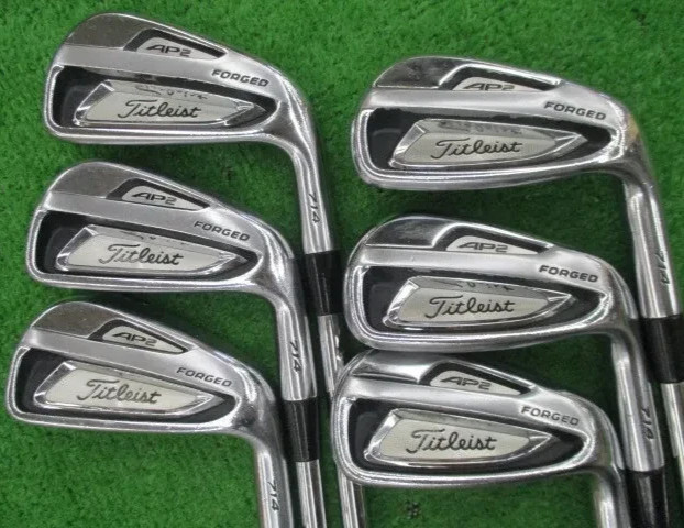 Titleist AP2 714 Forged Iron Set 6pcs 5-PW Dynamic Gold S200/S400 S Flex RH