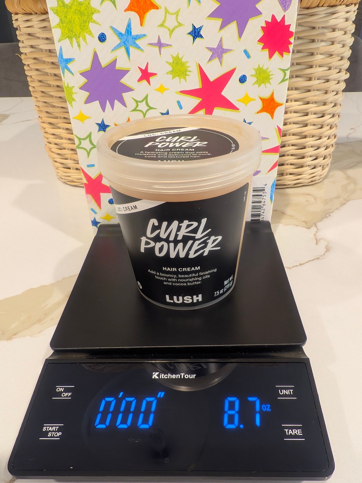 LUSH Curl Power Hair Cream 7.5oz/215g Brand New Fresh Exp 13-SE-26