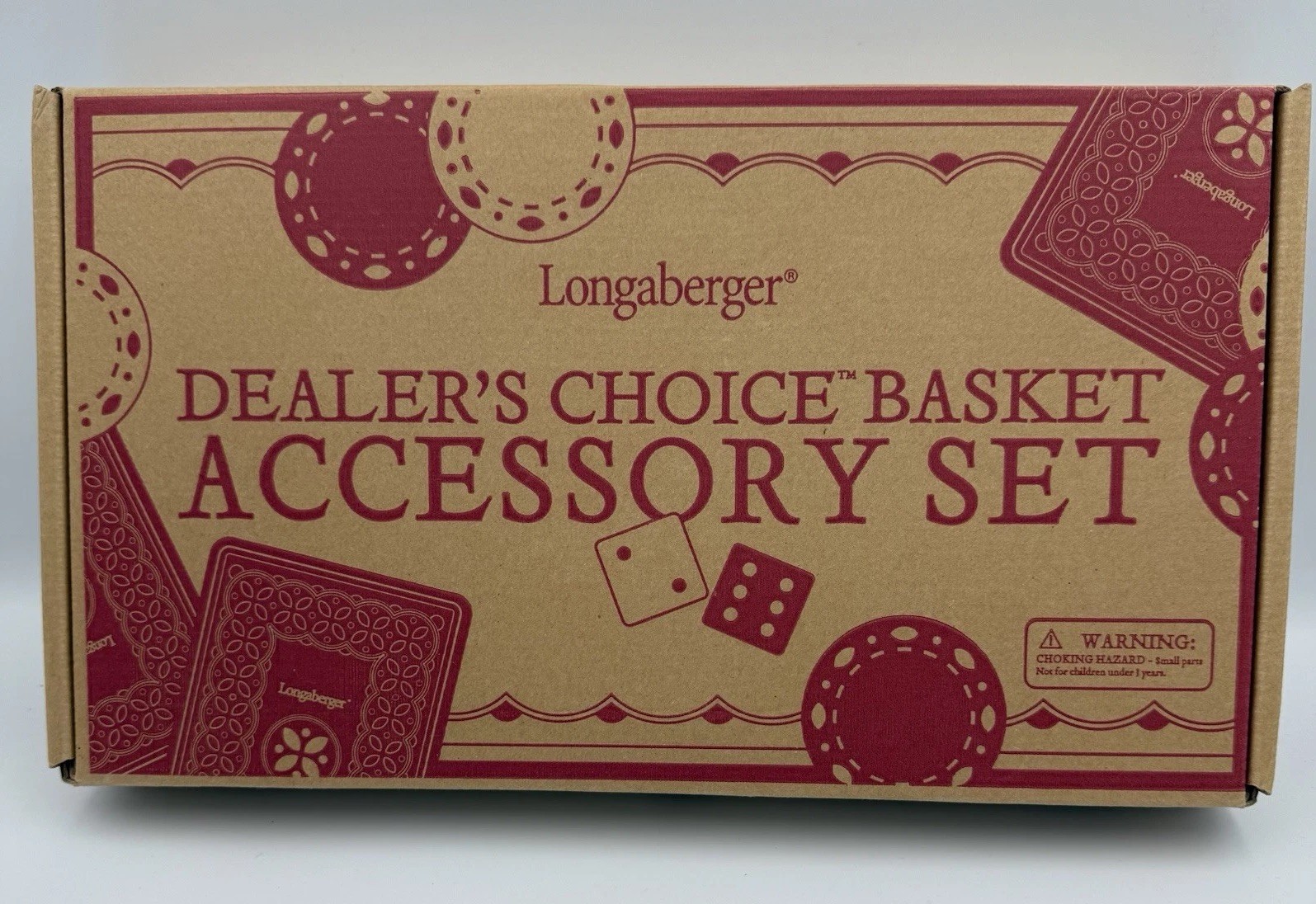 Longaberger Dealer\'s Choice Accessory Kit Poker Texas Hold\'em Bunco Ten Pen Longaberger Dealer\'s Choice Accessory Kit Poker Texas Hold\'em Bunco Ten Pen