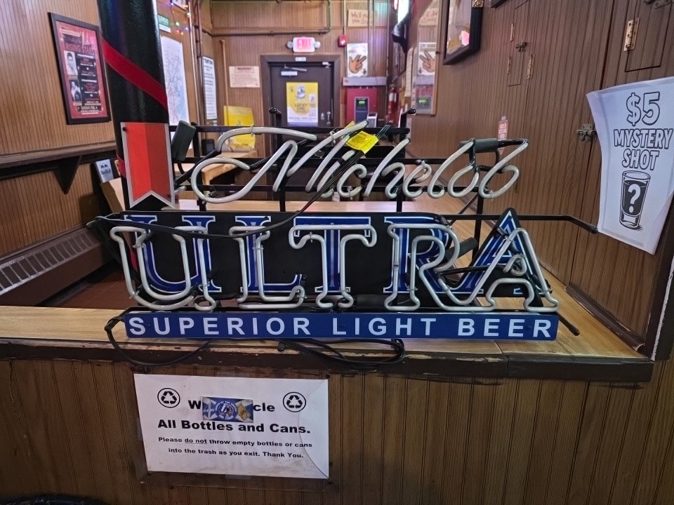Michelob Ultra Superior Light Beer Neon Sign 24 Michelob Ultra Superior Light Beer Neon Sign 24