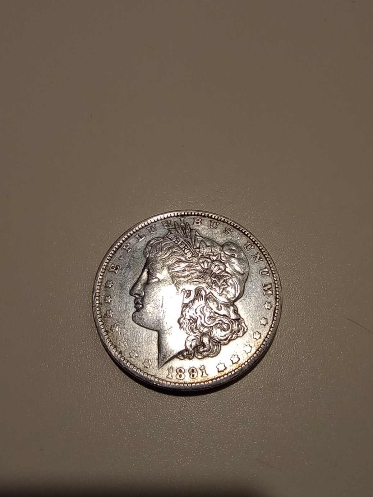1891-P Morgan Silver Dollar VF Details Cleaned 1891-P Morgan Silver Dollar VF Details Cleaned