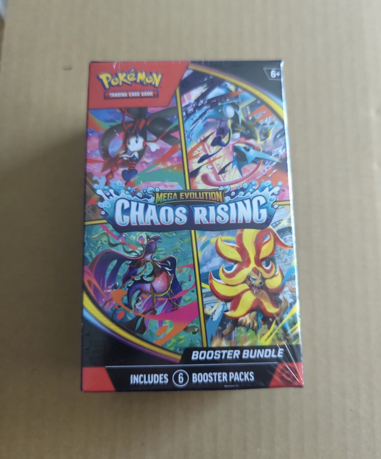 Pokemon Pokmon TCG Mega Evolution Chaos Rising Booster Bundle, 6 Booster Packs, Pokemon Pokmon TCG Mega Evolution Chaos Rising Booster Bundle, 6 Booster Packs,
