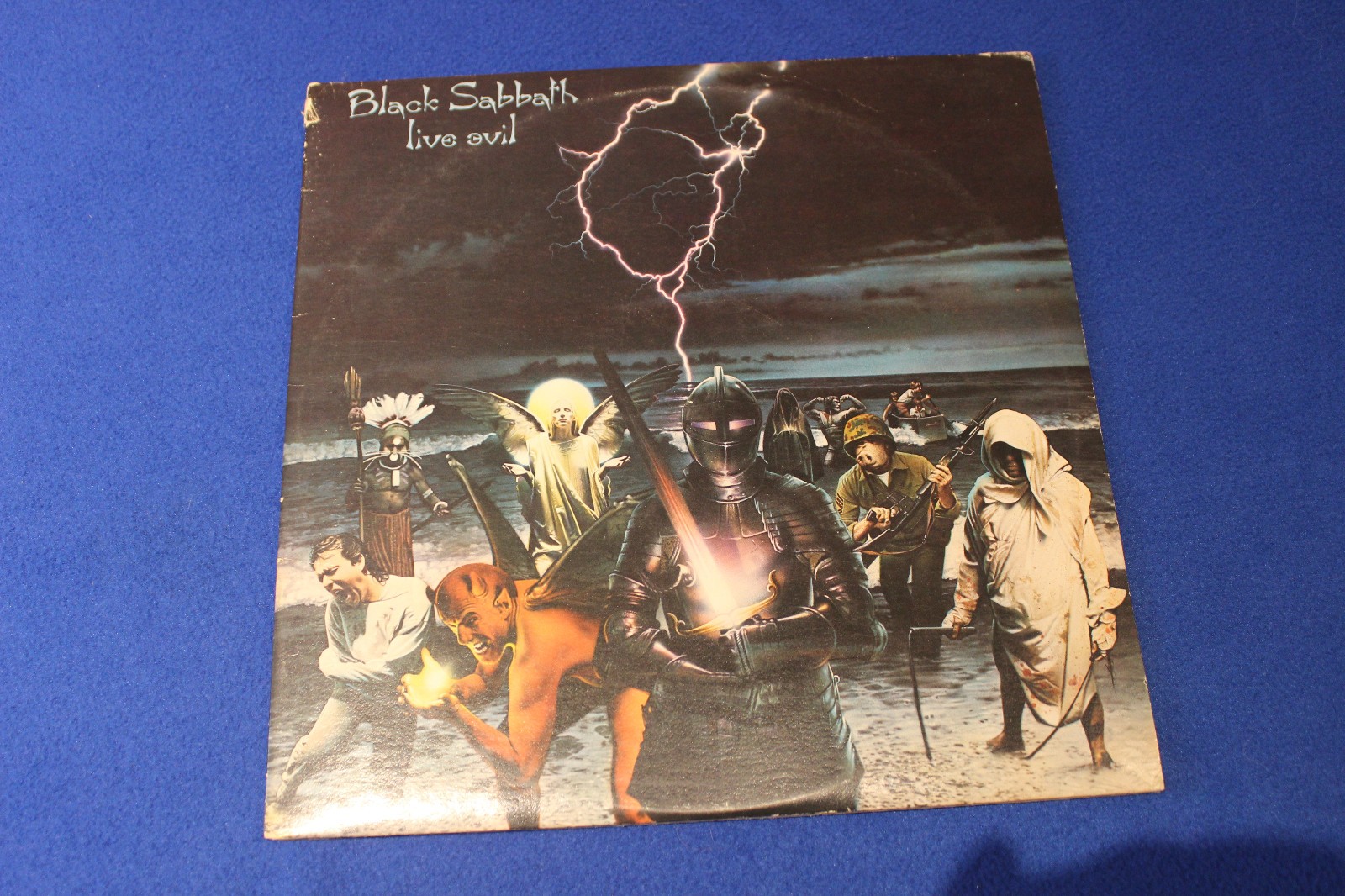 Black Sabbath Live Evil 1982 US  Gatefold 1-23742 Record Vinyl VG+