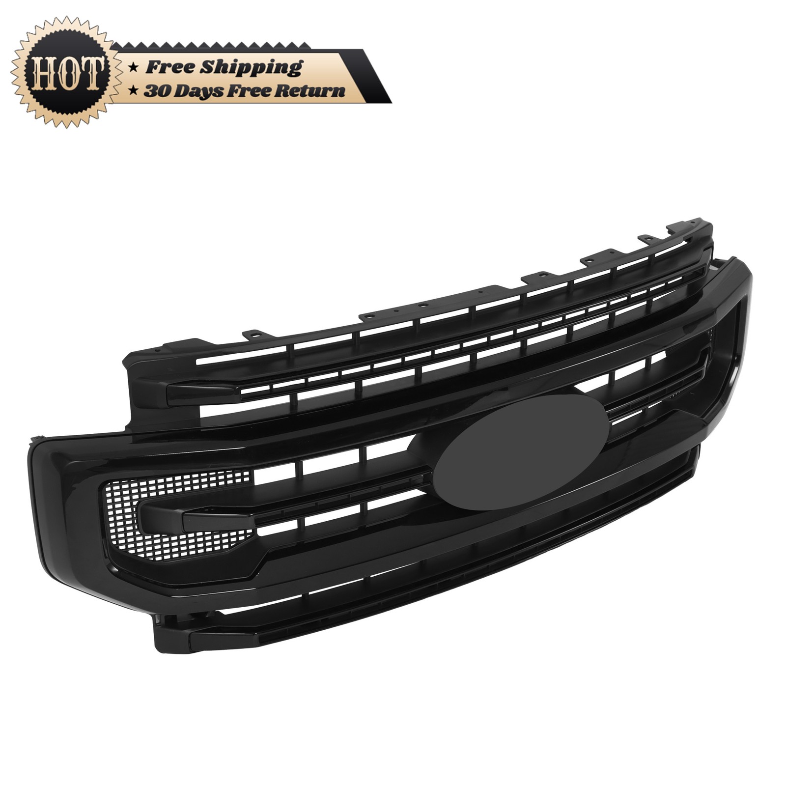 Silscvtt Front Bumper Grille For Ford F250 Super Duty 2020-2022 Platinum Style