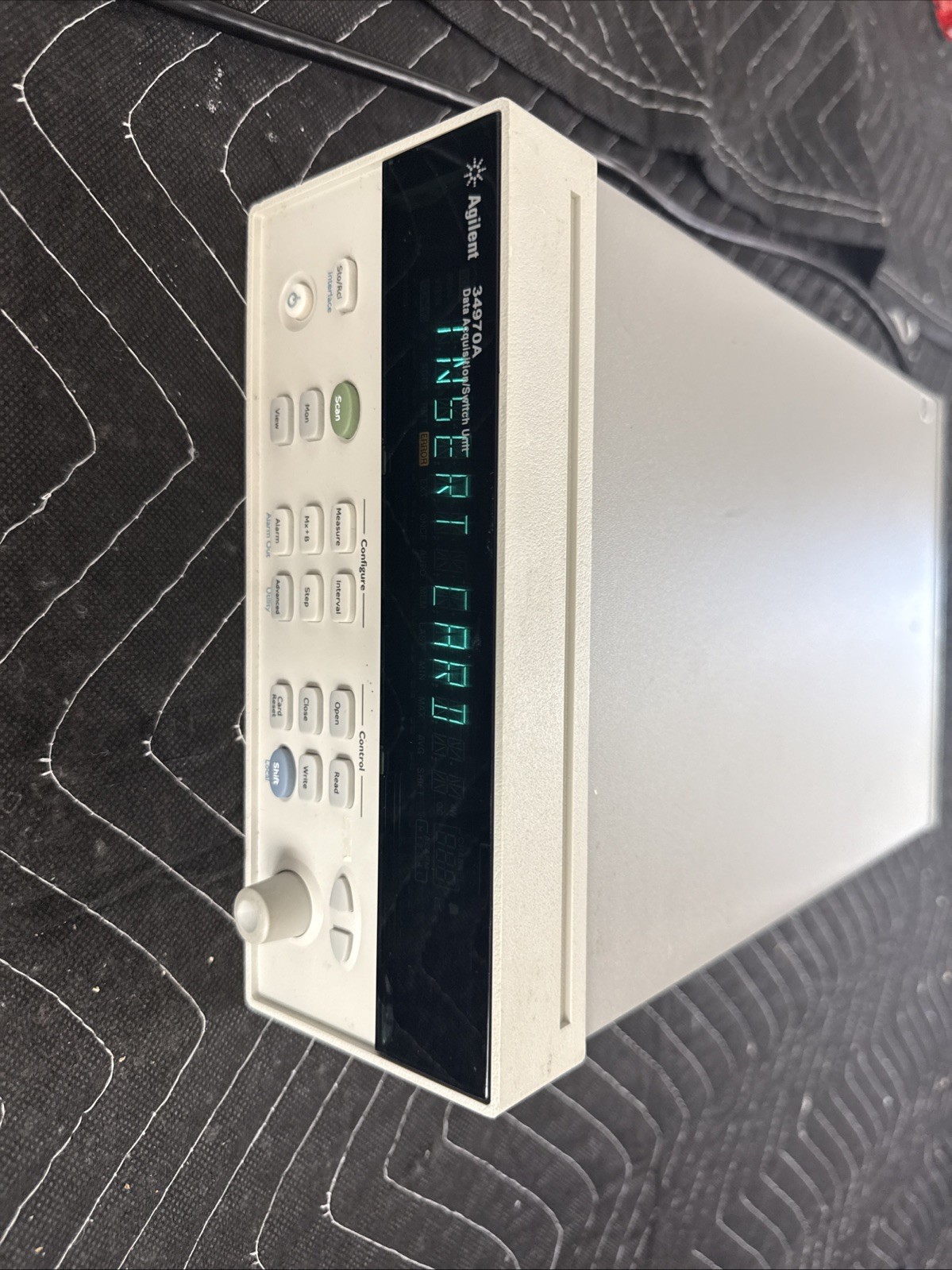 Agilent 34970A Data Acquisition / Switch Unit Mainframe