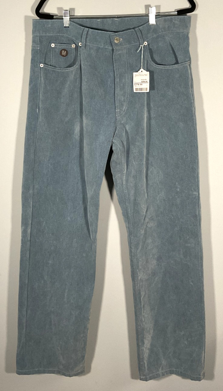 Moschino Straight-Leg Men\'s Size 44 US 54 IT Blue Jeans NWT