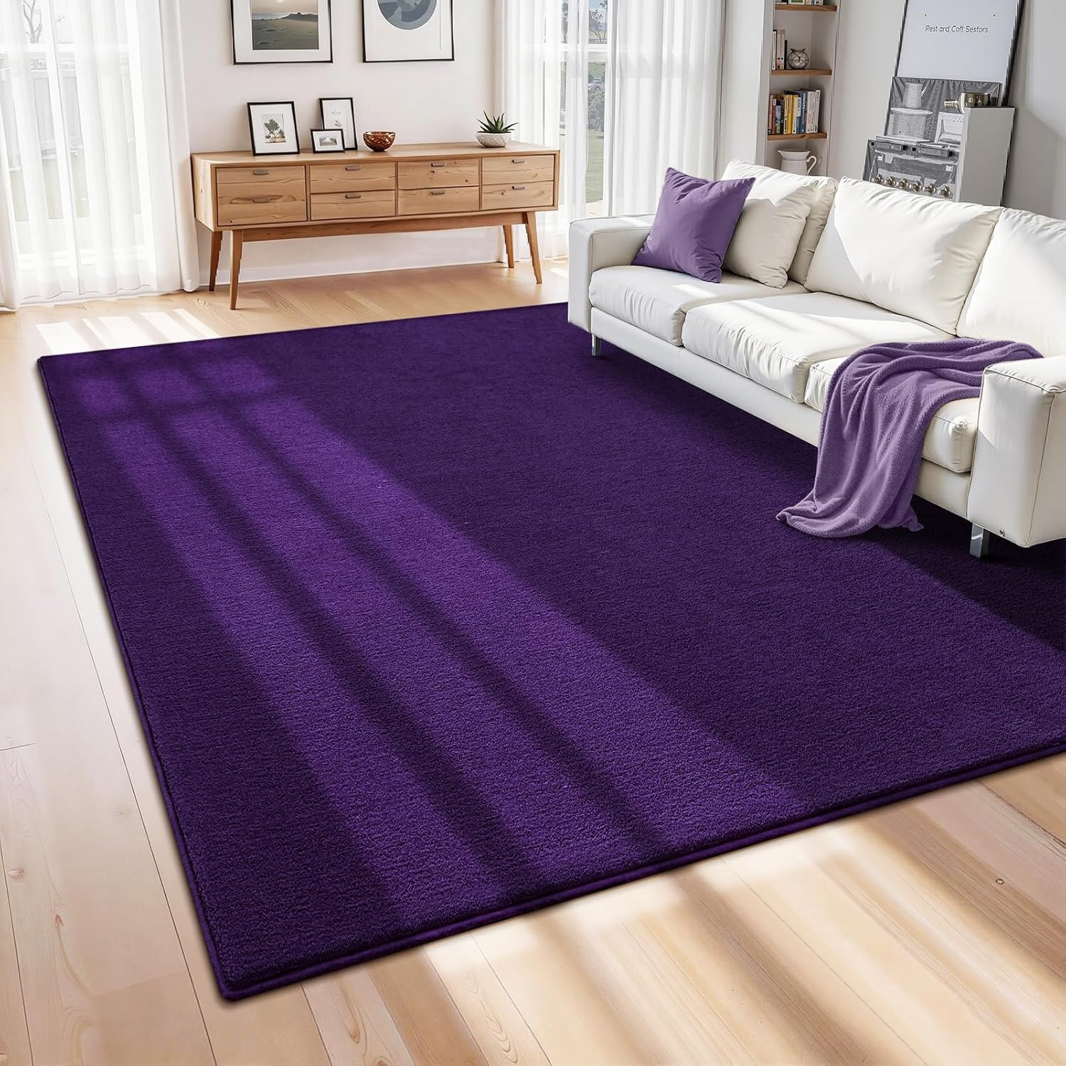4X6 Rug for Bedroom, Soft Memory Foam Carpet with Upgraded Non-Slip 4X6 Rug for Bedroom, Soft Memory Foam Carpet with Upgraded Non-Slip