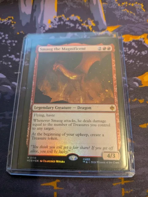 Smaug the Magnificent The Hobbit Foil 0110