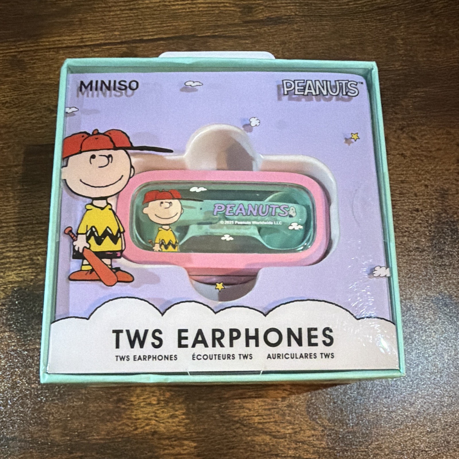 Miniso x Peanuts Charlie Brown Snoopy TWS Wireless Earphones
