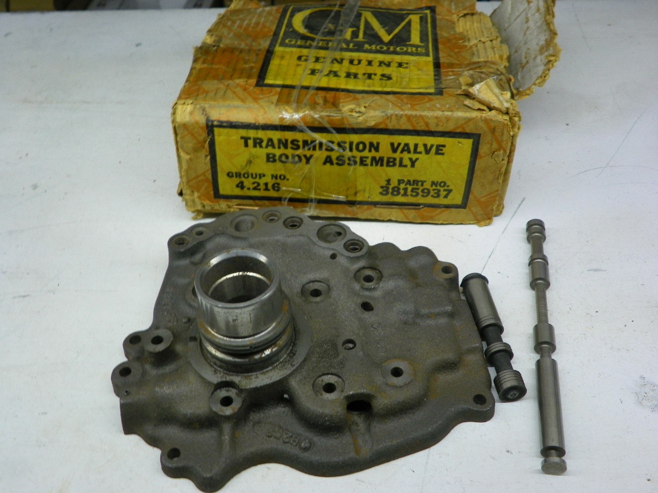 GM 3815937 Powerglide Transmission Valve Body 1959-1962 Chevrolet Corvette Impal