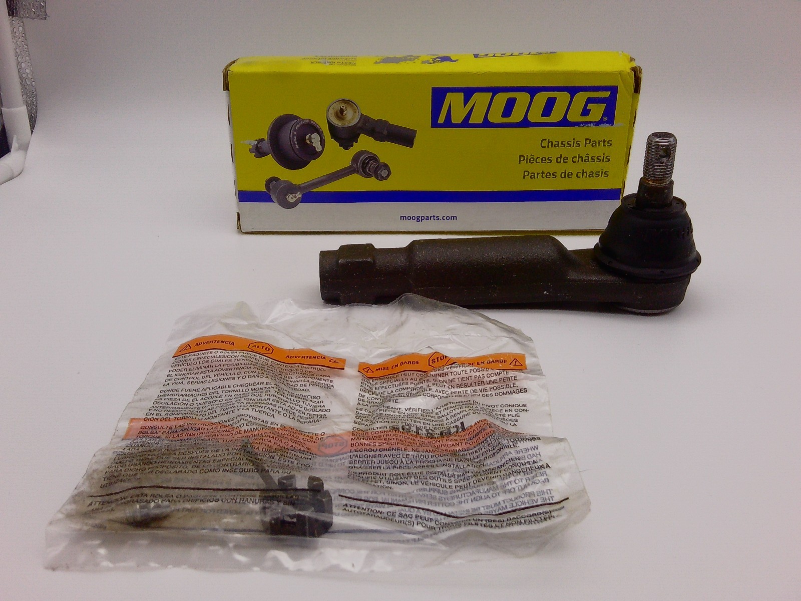 Moog Steering Tie Rod End ES2150RL fits 1982-1993 Ford Mustang Moog Steering Tie Rod End ES2150RL fits 1982-1993 Ford Mustang