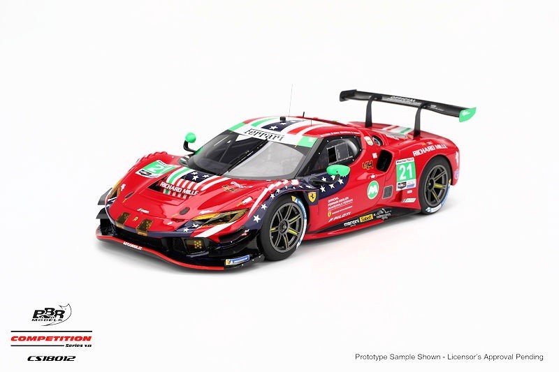 BBR Models Ferrari 296 GT3 - AF Corse - 2025 24hrs Daytona 1:18 Diecast CS18012 BBR Models Ferrari 296 GT3 - AF Corse - 2025 24hrs Daytona 1:18 Diecast CS18012
