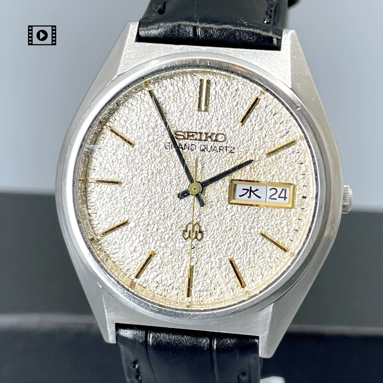 Rare【Exc+4】 Vintage SEIKO Grand Twin Quartz 9923-8060 37mm Men\'s Watch -US Stock