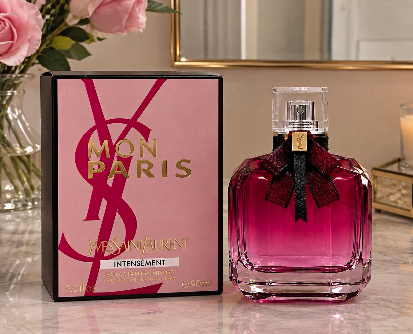 Yves Saint Laurent Mon Paris Intensement Eau de Parfum Spray, Regular 3 fl oz
